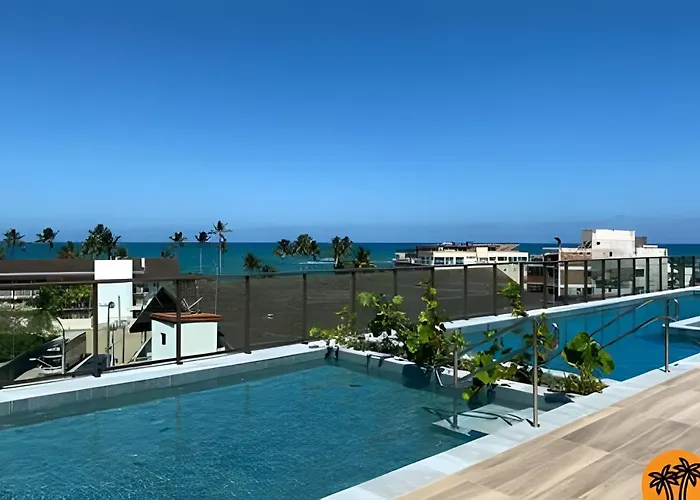 Aconchegante Flat em Porto de Galinhas com LOCALIZAÇÃO PRIVILEGIADA - PRÓXIMO AO MAR E AO CENTRO COMERCIAL..