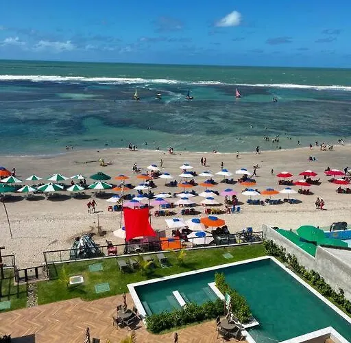 Flat De Luxo Beira-Mar Em Porto De Galinhas Apartamento
